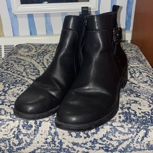 Black Booties size 7